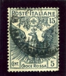 Stamps Italy -  Cruz Roja