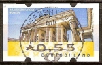 Sellos de Europa - Alemania -  ATM.Puerta de Brandenburgo en Berlín.