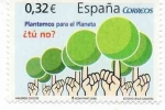 Stamps Spain -  Plantemos para el Planeta