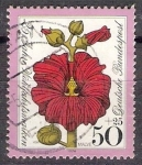 Stamps Germany -  669 - flor malva