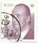 Stamps Spain -  SERIE BASICA JUAN CARLOS I. IVa SERIE. VALOR FACIAL 0.53€. EDIFIL 4145