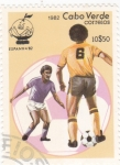 Stamps : Africa : Cape_Verde :  Mundial de futbol España-82