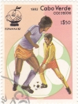 Stamps Cape Verde -  Mundial de futbol España-82