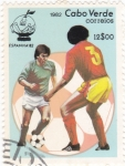 Stamps : Africa : Cape_Verde :  Mundial de futbol España-82