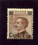 Stamps Italy -  Sellos de 1901-23 sobrecargados
