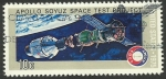 Stamps United States -  1060 - Cooperación espacial con URSS, Apolo Soyuz