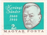 Stamps Hungary -  Koranyi Sánder 1866-1944 medicina
