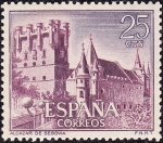 Stamps Spain -  ESPAÑA - Ciudad vieja de Segovia y su Acueducto 