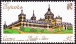 Stamps Spain -  ESPAÑA  - Monasterio y Sitio del Escorial, Madrid