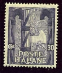 Stamps Italy -  Aniversario de la marcha de los fascistas sobre Roma. Hacha