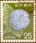 Stamps Japan -  Intercambio 0,20 usd 25 yenes 1966