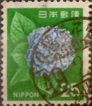 Stamps Japan -  Intercambio 0,20 usd 25 yenes 1971