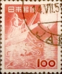 Stamps Japan -  Intercambio 0,20 usd 100 yenes 1953