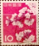 Stamps Japan -  Intercambio 0,20 usd 10 yenes 1961