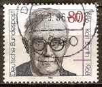 Stamps Germany -  Centenario del nacimiento de Karl Barth (teólogo).