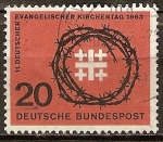 Stamps Germany -  11.Años de la Iglesia protestante alemana.