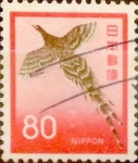 Stamps Japan -  Intercambio 0,20 usd 80 yenes 1971