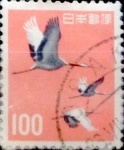 Stamps Japan -  Intercambio 0,20 usd 100 yenes 1962