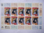 Stamps Venezuela -  Hugo Rafael Chávez Fría (1954-2013) - Upaep - Próceres y Líderes América-Legado de Chávez, Sella la 