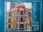 Stamps Venezuela -  Edificio de Correos Carmelita Sede Ipostel - (Perspectivas y Proyectos de Reconstrucción del Edifici