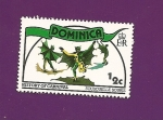 Stamps Dominica -  Historia del Carnaval - Disfraces y máscaras