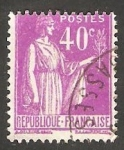 Stamps France -  281 - Paz