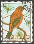 Stamps United Arab Emirates -  Sharjah - Pájaro