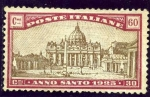 Sellos de Europa - Italia -  Conmemorativos del Año Santo. San Pedro