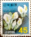 Stamps Japan -  Intercambio 0,20 usd 45 yenes 1966