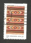 Stamps United States -  Tapiz de Rio Grande