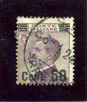 Stamps Italy -  Sellos de 1901-17 sobrecargados