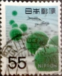 Stamps Japan -  Intercambio 0,20 usd 55 yenes 1969