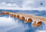 Stamps Spain -  Puente Romano de Mérida