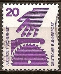 Stamps Germany -  La seguridad en todo momento.