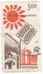 Stamps : Asia : India :  Energia solar