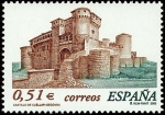 Stamps : Europe : Spain :  Castillo de Cuellar (Segovia)