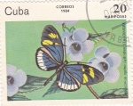 Sellos de America - Cuba -  mariposa