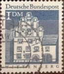 Stamps Germany -  Intercambio 0,20 usd 1 mark 1966