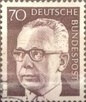 Stamps Germany -  Intercambio 0,30 usd 70 pf 1970