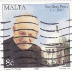 Sellos de Europa - Malta -  San Gorg Preca