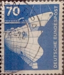 Stamps Germany -  Intercambio 0,20 usd 70 pf 1975