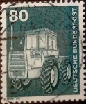Stamps Germany -  Intercambio 0,20 usd 80 pf 1975