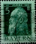 Stamps Germany -  Intercambio nxrl 0,20 usd 5 pf 1911