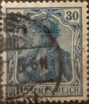 Sellos de Europa - Alemania -  Intercambio 1,00 usd 30 pf 1920