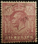 Stamps United Kingdom -  king George V