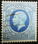 Stamps United Kingdom -  king George V
