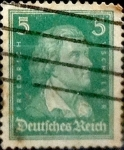 Stamps Germany -  Intercambio 0,20 usd 5 pf 1927