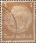Stamps : Europe : Germany :  Intercambio 0,20 usd 3 pf 1933