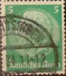 Stamps Germany -  Intercambio 0,20 usd 5 pf 1933