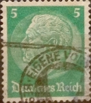 Stamps Germany -  Intercambio 9,20 usd 5 pf 1933